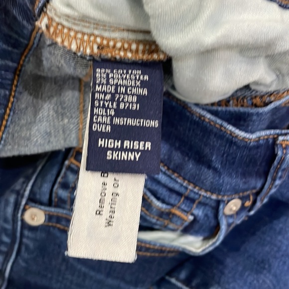 Madewell 9 in High Riser Skinny Jeans Sz 27 - Picture 7 of 14